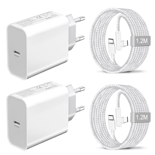 2Pack 25W USB C Ladegerät mit Ladekabel für Samsung Galaxy S24/S25 Plus/S24 Ultra/S23/A25 A26 A36 A56 5G A15 A55 A35/A54 A34 A14 A53 A23 A33/iPhone 15 Pro,Typ C Schnellladegerät,PD 3.0 Handy Netzteil 2Pack 25W USB C Ladegerät mit Ladekabel für Samsung Galaxy S24/S25 Plus/S24 Ultra/S23/A25 A26 A36 A56 5G A15 A55 A35/A54 A34 A14 A53 A23 A33/iPhone 15 Pro,Typ C Schnellladegerät,PD 3.0 Handy Netzteil von Happy Buying