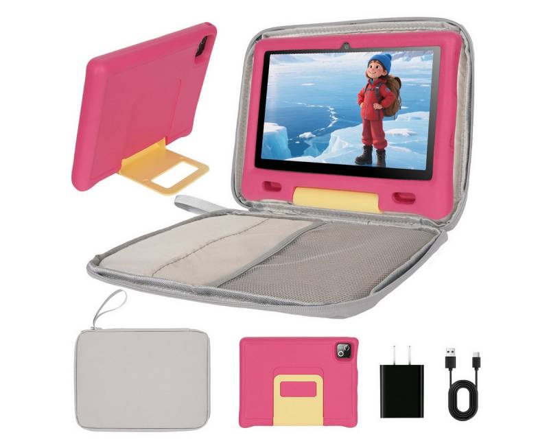 Happybe 10 Zoll Android 14 Octa Core 16 GB + 128 GB + 1 GB TF 5000 mAh Wi-FI 6 Tablet (128 GB) von Happybe