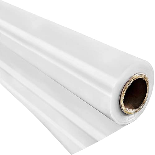 Happybuy Gewächshaus Polyethylenfolie 8 x 25 ft, UV-resistente, 6 Mil Dicke, Weiß, PVC Rahmen, Aufroll-Verschluss Happybuy Gewächshaus Polyethylenfolie 8 x 25 ft, UV-resistente, 6 Mil Dicke, Weiß, PVC Rahmen, Aufroll-Verschluss von Happybuy