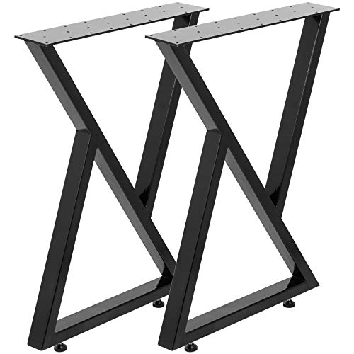 Happybuy Höhenverstellbare Füße Tragfähigkeit 800 kg für Möbel, Tischgestell Möbelwerkstatt 72x60 cm Beine für Tischplatte, Zwei Tischbeine aus Metall 8-Form Schwarz Happybuy Höhenverstellbare Füße Tragfähigkeit 800 kg für Möbel, Tischgestell Möbelwerkstatt 72x60 cm Beine für Tischplatte, Zwei Tischbeine aus Metall 8-Form Schwarz von Happybuy