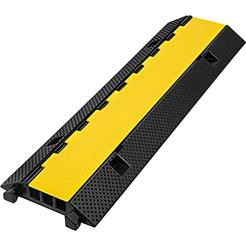 Happybuy Vollgummi Bordsteinrampe 3 Kabelkanal Rampe Module Schutzdrahtseilrampe Kabelbinder Schutz Kabelabdeckung, 1.2"x1.2" Channel, 3-Channel Happybuy Vollgummi Bordsteinrampe 3 Kabelkanal Rampe Module Schutzdrahtseilrampe Kabelbinder Schutz Kabelabdeckung, 1.2"x1.2" Channel, 3-Channel von Happybuy