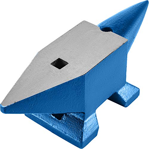 VEVOR Schmiede Amboss 20KG Schmiede Zubehör Amboss Werkzeuge geschmiedeter Stahl mit rundem und quadratischem Loch robust VEVOR Schmiede Amboss 20KG Schmiede Zubehör Amboss Werkzeuge geschmiedeter Stahl mit rundem und quadratischem Loch robust von Happybuy