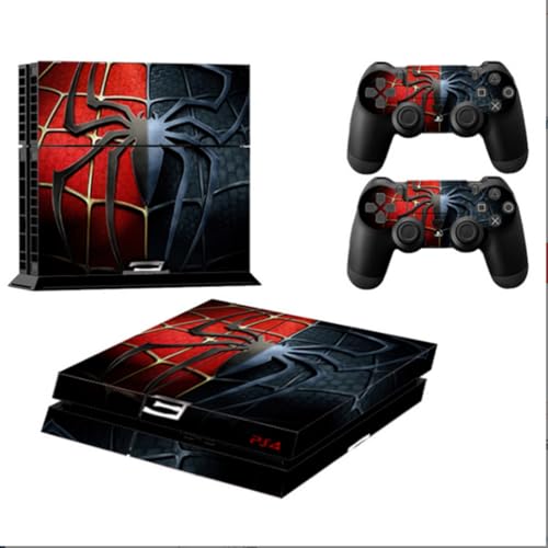 happyit PS4 Skin Sticker Selbstklebend Beschützer Haut-Range-Vinyl für Sony Playstation 4 Konsole + 2 haut-Controller (A) A6 von Happyit