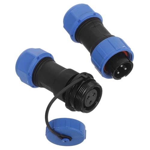 Happyyami 1 Set Circular Aviation Connector Kit: 3-pin Panel Mount Draht Stecker Für Elektronik-industrie Stecker Und Buchse Für Vielseitige Happyyami 1 Set Circular Aviation Connector Kit: 3-pin Panel Mount Draht Stecker Für Elektronik-industrie Stecker Und Buchse Für Vielseitige von Happyyami
