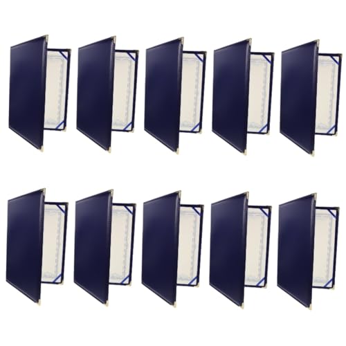 Happyyami 10 Stück Bescheinigungsbeschreibungsabdeckung mehrere zertifikat abdeckung Zertifikat deckt Kunstleder Hochzeit Urkundenhülle zertifikat papier ordner Zinklegierung Happyyami 10 Stück Bescheinigungsbeschreibungsabdeckung mehrere zertifikat abdeckung Zertifikat deckt Kunstleder Hochzeit Urkundenhülle zertifikat papier ordner Zinklegierung von Happyyami
