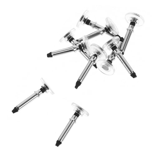 Happyyami 10 Stück Kondensatorspitze digital Tipps Bleistiftspitze Universal- Touchscreen-Stift Plus für Stiftspitzen kapazitive Spitzen Eingabestift-Zubehör Metall Silver Happyyami 10 Stück Kondensatorspitze digital Tipps Bleistiftspitze Universal- Touchscreen-Stift Plus für Stiftspitzen kapazitive Spitzen Eingabestift-Zubehör Metall Silver von Happyyami