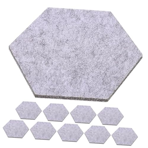 Happyyami 10 Stück Schalldämmendes Dekorpaneel aus Filz Ausstellung Planke Notiztafel für Notizen klebrig Weiß groß Hinweistafel anzeigen Wandschutz für Bretter gefühlt Grey Happyyami 10 Stück Schalldämmendes Dekorpaneel aus Filz Ausstellung Planke Notiztafel für Notizen klebrig Weiß groß Hinweistafel anzeigen Wandschutz für Bretter gefühlt Grey von Happyyami