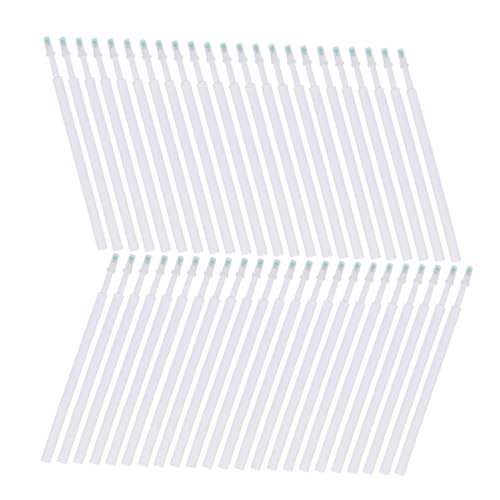 Happyyami 100 Stück Gelstift Kugelschreiber Minen Schreibwaren Kugelschreiber Büro Tintenstift Minen Desktop Tinten Minen Praktische Stiftfüllungen Ersatzminen Praktische Stift Minen von Happyyami