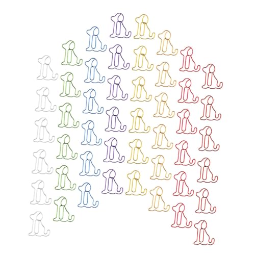 Happyyami 100Stücke Büroklammern Lustige Tierförmige Lesezeichen für Büro Schule Einzigartige Clips für Kreative Organisation und Bastelprojekte Vielfältige Verwendung von Happyyami