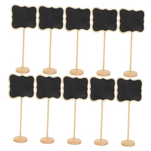 Happyyami 10Stücke Mini Kleines Blackboard für Hochzeiten Geburtstagsfeiern und DIY Projekte Abwischbare Nachrichtentafeln für Zuhause und Büro Happyyami 10Stücke Mini Kleines Blackboard für Hochzeiten Geburtstagsfeiern und DIY Projekte Abwischbare Nachrichtentafeln für Zuhause und Büro von Happyyami