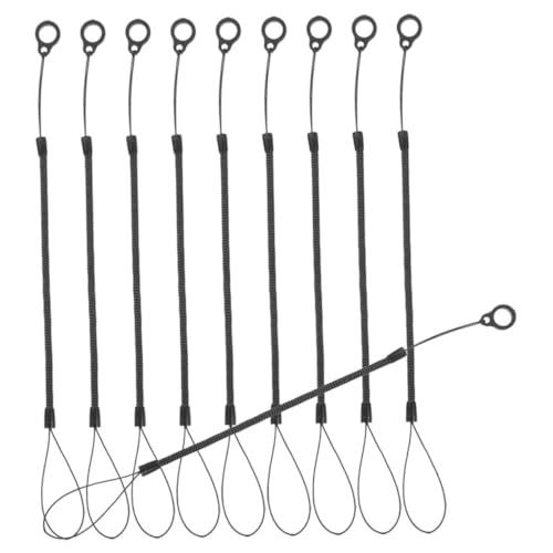 Happyyami 10Stücke Stylus Pen Verlust Seil Robuste Federseil Mit Silikonring Lanyard Für Touchscreen Stift Langlebig Und Sicher Für Täglichen Gebrauch von Happyyami