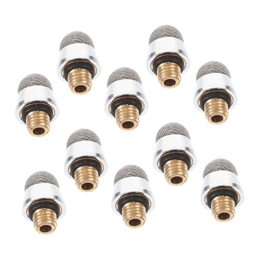 Happyyami 10pcs Mesh Faserspitzen Stylus Stift Ersatztipps Austauschbares Leitfähiges Netzspitzen Kapazitive Stiftstiftnibs Für Touchscreens (m5 Außengewinde) von Happyyami