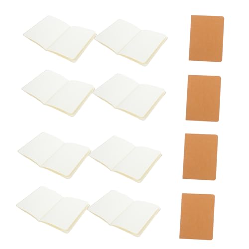 Happyyami 12Stücke Kraftjournal Notizbücher Unlinierte Rustikale Kraftpapier Hülle für Reiseberichte Notizen Tagesjournale von Happyyami