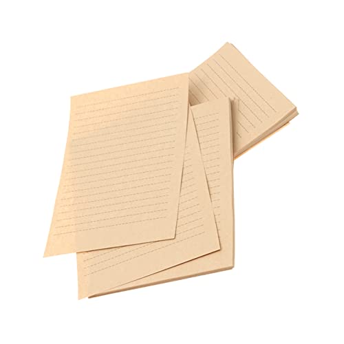 Happyyami 150Blätter Vintage Kraftpapier Briefpapier Retro Design für DIY Kreative Bastelprojekte Hochwertiges Schreibwarenpapier für Briefe und Notizen Happyyami 150Blätter Vintage Kraftpapier Briefpapier Retro Design für DIY Kreative Bastelprojekte Hochwertiges Schreibwarenpapier für Briefe und Notizen von Happyyami