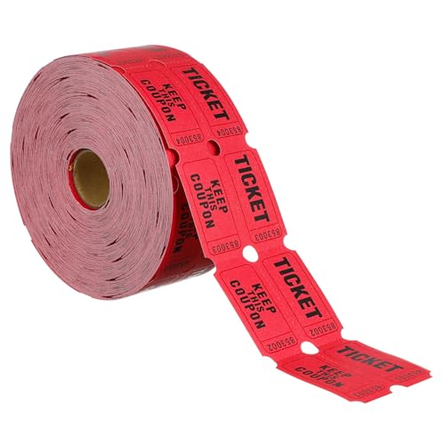 Happyyami Tombola-losrolle 100 Bögen Mit Event-ticket-etiketten Für Partys Konzerte Bingo Schul-spendenaktionen von Happyyami