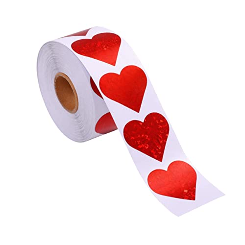 Happyyami 1Rolle Selbstklebende Herzaufkleber für Valentinstag Stickerrolle Karten Dekoration und DIY Projekte Hochwertiges Leicht Abziehbar Happyyami 1Rolle Selbstklebende Herzaufkleber für Valentinstag Stickerrolle Karten Dekoration und DIY Projekte Hochwertiges Leicht Abziehbar von Happyyami