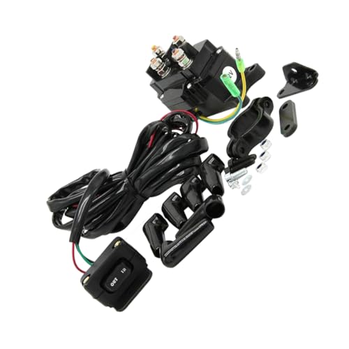 Happyyami 1Satz Elektromagnetisches Relais für Fahrzeugwinden Winch Control Solenoidrelais für Autos Einsetzbar Hergestellt Einfach Happyyami 1Satz Elektromagnetisches Relais für Fahrzeugwinden Winch Control Solenoidrelais für Autos Einsetzbar Hergestellt Einfach von Happyyami