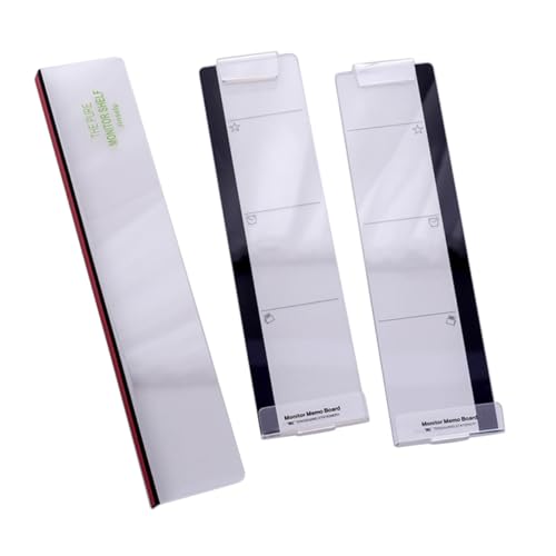 Happyyami 1Satz Memo Board für Computerbildschirm Selbstklebend Transparente Notizen für Erinnerungen Praktische Notiztafel für Büro und Home Office Einfache und Nutzung von Happyyami