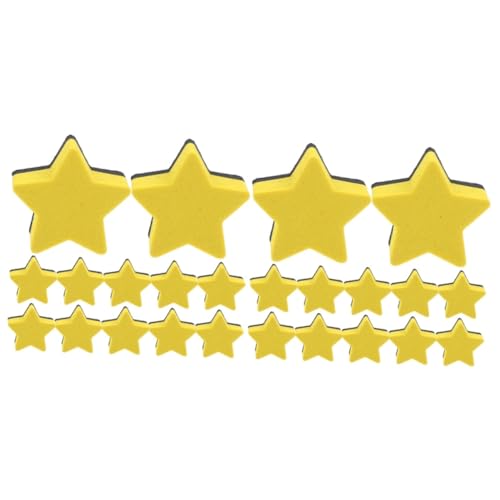 Happyyami 2 Sätze Pentagramm-radiergummi Trockener Löschbrett Whiteboard-radierer Trockener Radiergummi Formrotler Für Weißes Board Mini-radierer Gelb Filzstoff 12 Stücke * 2 Happyyami 2 Sätze Pentagramm-radiergummi Trockener Löschbrett Whiteboard-radierer Trockener Radiergummi Formrotler Für Weißes Board Mini-radierer Gelb Filzstoff 12 Stücke * 2 von Happyyami