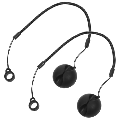 Happyyami 2 Stück Befestigungsseil für Stylus-Stift Halteseil für Touch-Stifte Halteband für Zeichenstift einziehbare Riemen für Tablet-Stifte Kieselgel Black von Happyyami