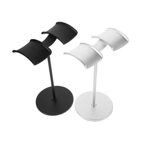 Happyyami 2 Stück Kopfhörer Displayständer Headset Kopfhörerständer Controller Halter Kabelloser Kopfhörerständer Gaming Kopfhörerhalter Kopfhörerhalter Ständer Controller Ständer von Happyyami