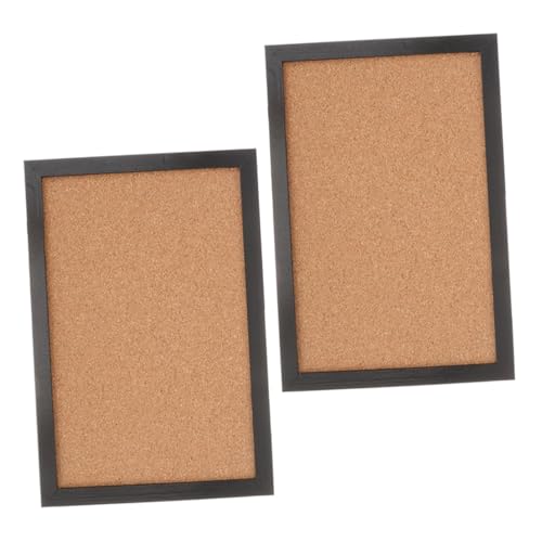Happyyami 2 Stück Pinnwand Aus Kork Pinnwand Für Die Wand Hausbedarf Pinnwand An Der Wand Funktionales Bulletin -brett Home Bulletin Board Fototafel Wandtacker Black Holz Happyyami 2 Stück Pinnwand Aus Kork Pinnwand Für Die Wand Hausbedarf Pinnwand An Der Wand Funktionales Bulletin -brett Home Bulletin Board Fototafel Wandtacker Black Holz von Happyyami