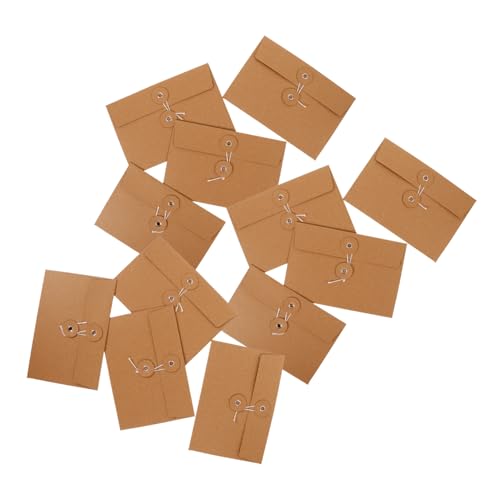 Happyyami 20 Stück Kraftumschlagprodukte Dokumentenordner Verschluss Schreibtisch Organizer Büroablage Paketetikett Besteck Organizer Befestigungselemente Lagerregale Happyyami 20 Stück Kraftumschlagprodukte Dokumentenordner Verschluss Schreibtisch Organizer Büroablage Paketetikett Besteck Organizer Befestigungselemente Lagerregale von Happyyami