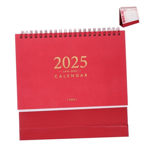 Happyyami 2025 Desktop kleiner Tischkalender Standkalender Flip-Desktop-Kalender Flip-Kalender-Schreibtisch einfach Lehrertischkalender Kalenderschreibtisch Papier Happyyami 2025 Desktop kleiner Tischkalender Standkalender Flip-Desktop-Kalender Flip-Kalender-Schreibtisch einfach Lehrertischkalender Kalenderschreibtisch Papier von Happyyami