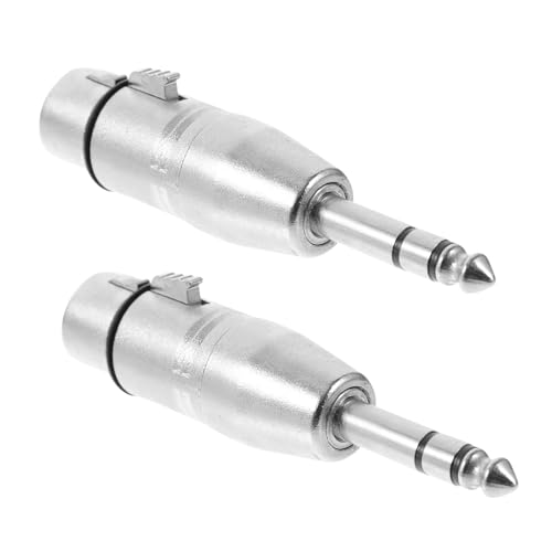Happyyami 2Stücke Xlr Adapter Xlr Buchse Mikrofonzubehör für Audioanwendungen Robustes Metallgehäuse Kompatibilität Einfache Nutzung Happyyami 2Stücke Xlr Adapter Xlr Buchse Mikrofonzubehör für Audioanwendungen Robustes Metallgehäuse Kompatibilität Einfache Nutzung von Happyyami