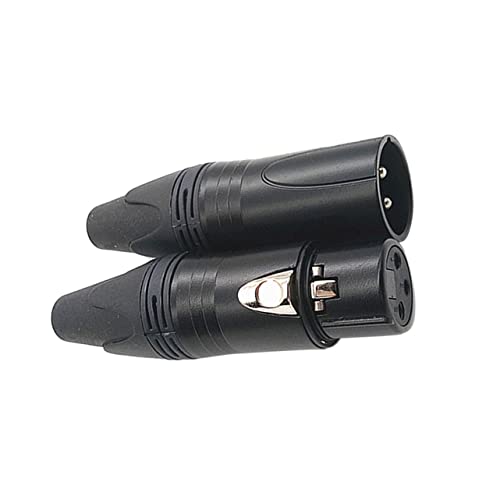 Happyyami 2Stücke Xlr Löttyp Weiblicher Mikrofonkabelstecker Poliger Klinkenanschluss für Mikrofone Mixer Audioanwendungen Professionelle Happyyami 2Stücke Xlr Löttyp Weiblicher Mikrofonkabelstecker Poliger Klinkenanschluss für Mikrofone Mixer Audioanwendungen Professionelle von Happyyami