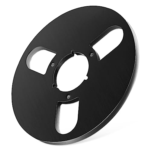 Happyyami 3 Reel Magnetkassettenrecorder Leere Spule Schwarze Aluminiumlegierung Happyyami 3 Reel Magnetkassettenrecorder Leere Spule Schwarze Aluminiumlegierung von Happyyami