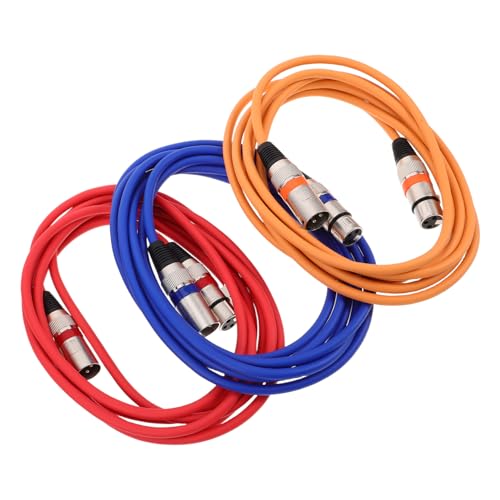 Happyyami 3 Stück Kabel Für Mikrofon Mikrofonkabel Symmetrisch Xlr-audiokabel Kabel Für Mikrofone Symmetrisches Mikrofonkabel Kurzes Kabel Mikrofon Xlr Kabel Gitarrenkabel Plastik Happyyami 3 Stück Kabel Für Mikrofon Mikrofonkabel Symmetrisch Xlr-audiokabel Kabel Für Mikrofone Symmetrisches Mikrofonkabel Kurzes Kabel Mikrofon Xlr Kabel Gitarrenkabel Plastik von Happyyami
