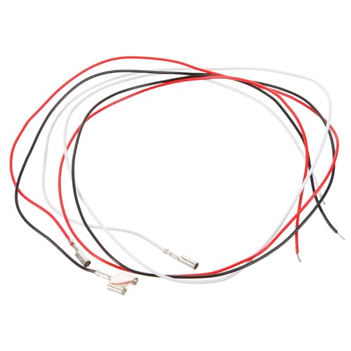 Happyyami 3 Stück Phonokabel Messgerät Leitungsdrähte Phono-Zubehör Phono-Anschlusskabel Anschlusskabel für Phonographen Zuleitungskabel für Phono Stereokabel Plastik von Happyyami