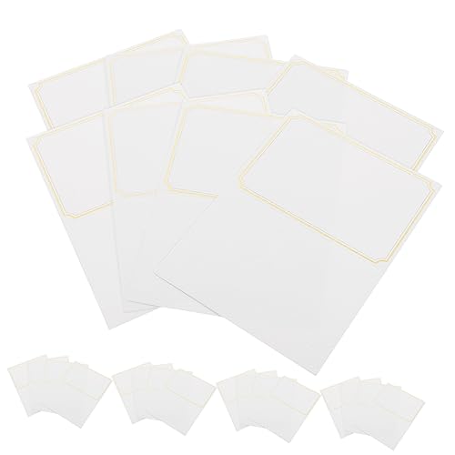 Happyyami 30 Stück Goldene Begrüßungskarte Mütter Geburtstagsdekorationen alles zum geburtstag einladungen Dusche Geburtstagsgeschenk Geburtstagsgrußkarte Papier Weiß von Happyyami