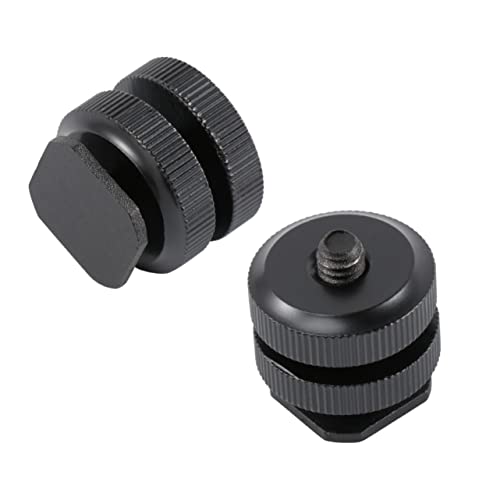 Happyyami 3Stücke Aluminiumlegierung Blitzschuhadapter Gewinde Kompatibel mit DSLR Camcorder Mikrofon LCD Monitor Stabiler Hot Shoe Mount für Vielseitige Anwendungen Happyyami 3Stücke Aluminiumlegierung Blitzschuhadapter Gewinde Kompatibel mit DSLR Camcorder Mikrofon LCD Monitor Stabiler Hot Shoe Mount für Vielseitige Anwendungen von Happyyami