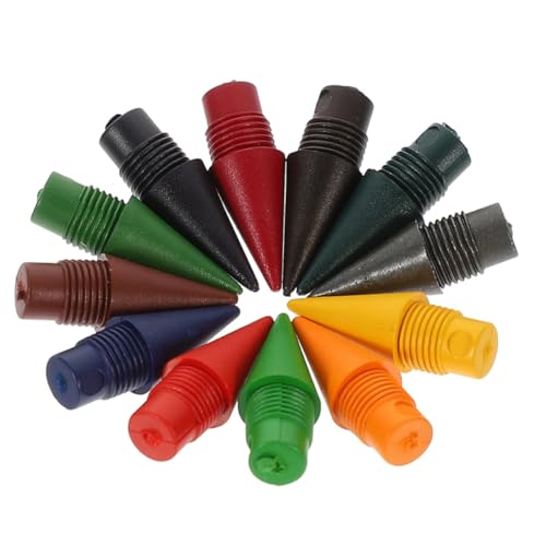 Happyyami 48 Stück Buntstiftspitzen Bleistift Nachfüllen Bleistifte Für Immer Ewige Bleistiftspitzen Führen Punkt Unbegrenzter Bleistift Nachfüllung Bleistift Minen Ersatz Graphit von Happyyami