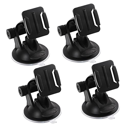 Happyyami 4Stücke Saugnapf Halterung für Dashcam und Action Einstellbare Autokamera Klammer rutschfeste und Hitzebeständige Fahrzeughalterung für Windschutzscheibe Happyyami 4Stücke Saugnapf Halterung für Dashcam und Action Einstellbare Autokamera Klammer rutschfeste und Hitzebeständige Fahrzeughalterung für Windschutzscheibe von Happyyami