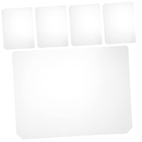 Happyyami 5 Stück Pp Registerteiler Index Seitenmarkierungen Index Teiler Ordner Notizbuch Registerkarte Ordner Teiler Notizbuchzubehör Abnehmbare Ordner Register Ordner von Happyyami