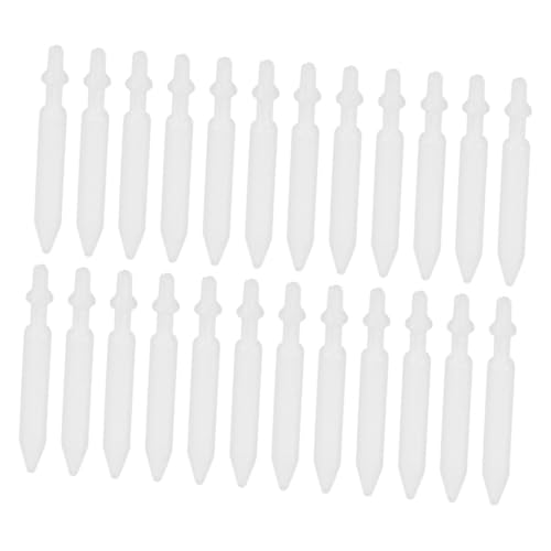 Happyyami 50 Stück Zubehör für Farbstifte Ersatzspitzen für Farbstifte Markierungsspitzen ersetzen Stiftspitzen für Farbstifte nachfüllbare Farbstiftspitzen Nylon Weiß von Happyyami