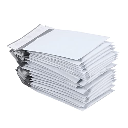Happyyami 50Stücke Gepolsterte Versandtaschen Wasserdichte und Reißfeste Schock Verpackung für Versand von Shirts Decken und Anderen Weichen von Happyyami