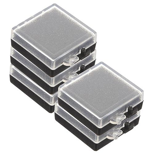 Happyyami 5Er-Packung Spänebehälter Aufbewahrungskoffer für elektronische Chips Aufbewahrungskoffer für elektronische Komponenten Kleiner Organizer aus Plastik Chip-Organizer von Happyyami