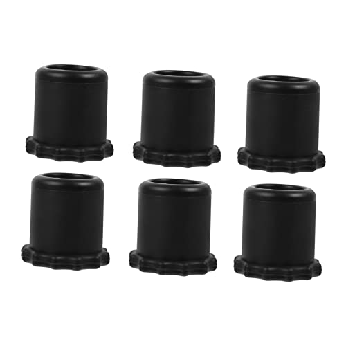 Happyyami 6Stücke Mikrofon Rutsch Silikonhülle für Mikrofone Praktische Kompakte Stabhülsenhalter für Ktv Partys Bühnenperformances Einfache Handhabung von Happyyami