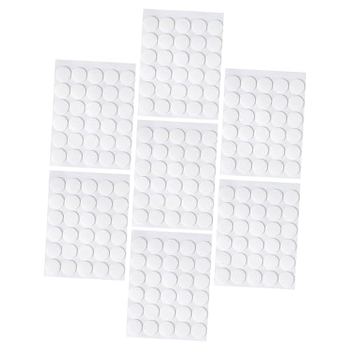 Happyyami 7Blätter Doppelseitige Klebepunkte Abnehmbare Transparente Klebepads Für Vielseitige Anwendungen Im Basteln Und Dekorieren Selbstklebend Und Einfach Zu Handhaben von Happyyami