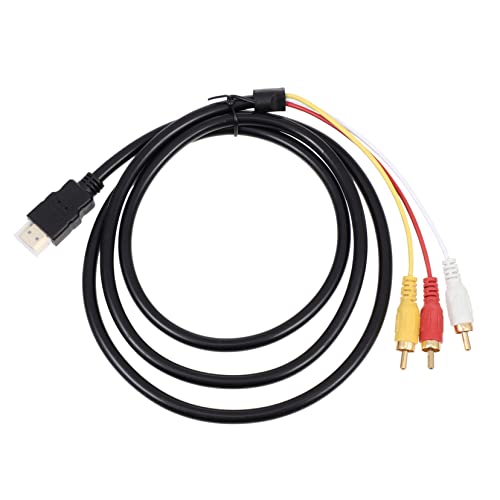 Happyyami Adapterkabel Hochwertiges Multimedia Kabel für Stabile Videoübertragung für Tv Dvd Vhs Professionelle Signalübertragung Happyyami Adapterkabel Hochwertiges Multimedia Kabel für Stabile Videoübertragung für Tv Dvd Vhs Professionelle Signalübertragung von Happyyami