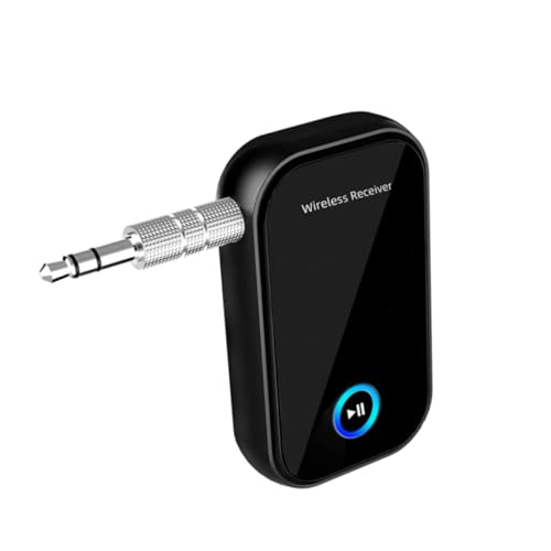 Happyyami Audio Receiver Adapter Für Auto Zuhause Aux Audioempfänger Mit Freisprecheinrichtung Kabellose Verbindung Für Stereoanlagen Und Lautsprecher Kompakt von Happyyami