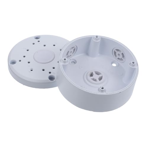 Happyyami Boxen Wasserdichte Überwachungsbox Kameragehäuse kamera wandhalterung Halterung für ring kamera halter Kamerahalterung Aluminiumlegierung Weiß von Happyyami