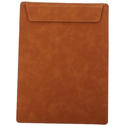 Happyyami Datei Ordner Zwischenablagen Schreibunterstützungstafel a4 Klemmbrett-Clip Zwischenablagen Masse Bleistiftskizze Zwischenablage Ordner mit Trennwänden Leder Brown Happyyami Datei Ordner Zwischenablagen Schreibunterstützungstafel a4 Klemmbrett-Clip Zwischenablagen Masse Bleistiftskizze Zwischenablage Ordner mit Trennwänden Leder Brown von Happyyami