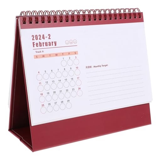 Happyyami Dekorativer Tischkalender Stehkalender für Büro und Zuhause Moderner Monatskalender mit Platz für Persönliche Notizen für Schreibtische Große Happyyami Dekorativer Tischkalender Stehkalender für Büro und Zuhause Moderner Monatskalender mit Platz für Persönliche Notizen für Schreibtische Große von Happyyami