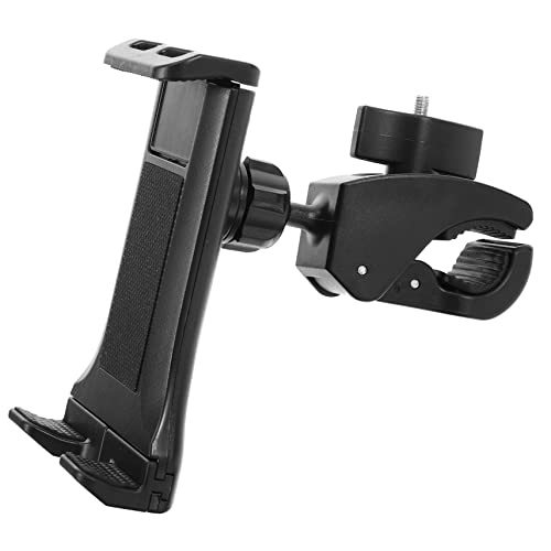 Happyyami Fitness -Laufband drehbar handyhalterung fürs Fahrrad Unterstützung Stand Zubehör Aluminium Halterung für Laufband-Telefonhalter Tablet-Rack für Heimtrainer Plastik von Happyyami