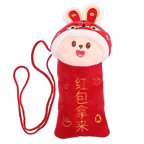 Happyyami Kaninchen Geldbörse Aber Frühling Festival Red Envelope Geldbeutel Geldumschlag Für Das Neue Jahr Umhängetasche Red Envelopechinesen Geldpakete Für Das Neue Jahr Rot Pp Baumwolle Happyyami Kaninchen Geldbörse Aber Frühling Festival Red Envelope Geldbeutel Geldumschlag Für Das Neue Jahr Umhängetasche Red Envelopechinesen Geldpakete Für Das Neue Jahr Rot Pp Baumwolle von Happyyami